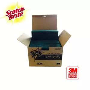 3M주방용품 스카치브라이트 96 다목적 수세미(20입)