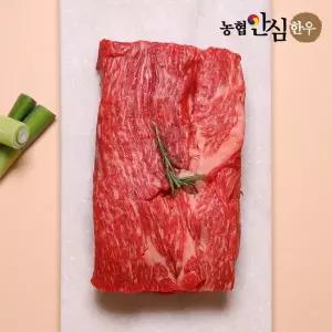 갤러리아 [농협안심한우][냉장]1등급 한우 양지 국거리(덩어리) 200g