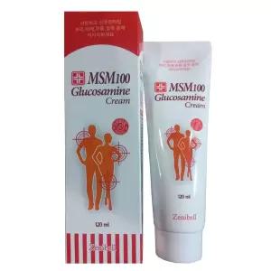 MSM글루코사민크림 핫 120ml 맛사지크림 뉴나노웰제약