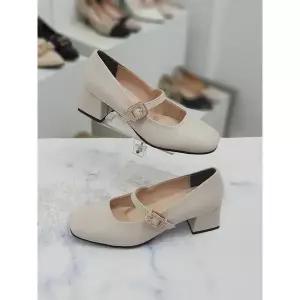 [HANSHOE]큐빅 밴딩 메리제인 여성 펌프스 슈즈 5cm HS324745ct (S42342987)