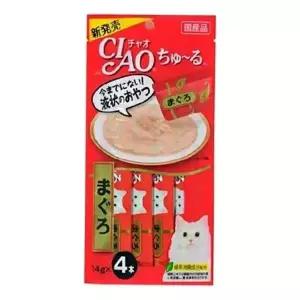 [하프클럽/셀럽하우스]고양이 반려묘 츄르 영양 간식 참치 4본입
