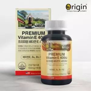 오리진 프리미엄 비타민E 400IU 550mg x 90캡슐