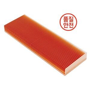 150x50x15mm 구리 방열판 스카이빙 핀 라디에이터 냉각기 전자 칩 LED