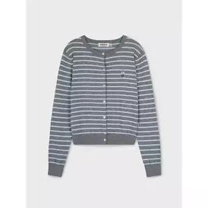 후아유 Steve Stripe Cardigan WHCKG2332F