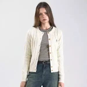 후아유 Steve Cable Cardigan WHCKF4901F