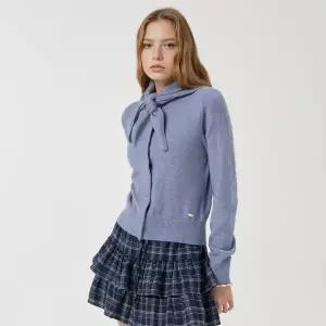 후아유 Boki Scarf Set Cardigan WHCKF4946F