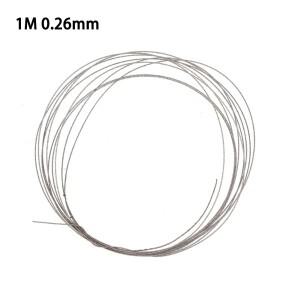 제이드 유리 바위용 다이아몬드 커팅 와이어 톱날, DIY 매칭 용품, 전문 수공구, 1m, 0.26mm,