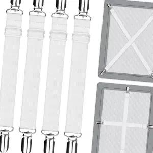 (올핀)고정밴드 4P세트 침대시트 소파패드 고정클립