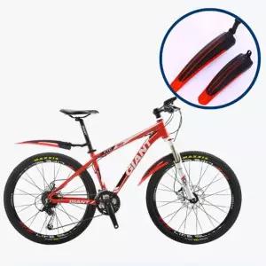 튐방지 빗물 고탄성 흙 로드 머드가드 세트 앞뒤 물받이 자전거 MTB