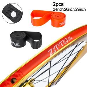 2Pcs MTB 도로 자전거 림 테이프  PVC 스트립 휠 24 26 29 인치 700c 접이식 바퀴 부품