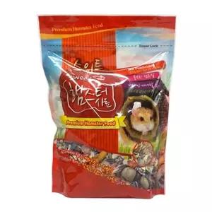 햄스터 스위트 사료 700g 1P 소동물 펠렛 과일 씨앗