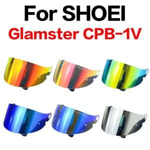 SHOEI 호환 Glamster 풀 페이스 바이크 오토바이 렌즈 Uv 보호 방수 쉴드 커패시턴스 용 헬멧 바이저