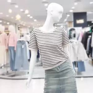 abfz sh06 에브리 보들 반팔 니트 SLBHA2W34D (47335119)