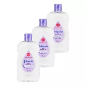 존슨즈 보습 베이비 베드타임 오일 500ml 3개 유아화장품 베이비케어 아동 유아오일