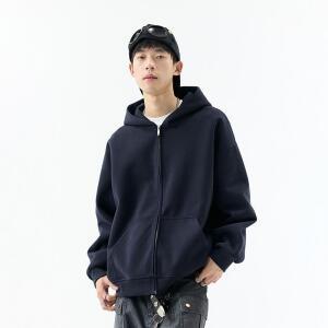 청수정 남성 신당 | 빈티지 스트리트 후드집업 솔리드 KS