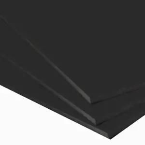 2절 5T 원단 검정 칼라보드롱 우드락 BO 60x90cm