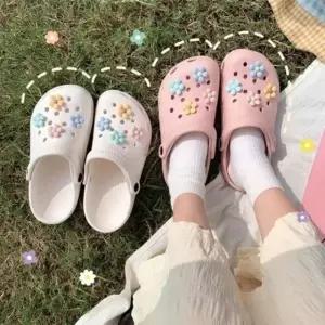 샌들 슬리퍼 구멍 여자 실내 물놀이 실외화 여성 여름 신발