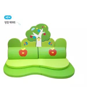 나무나라 어린이집 꼬마 나무 라운드소파 유아소파 푹신쿠션 휴식영역