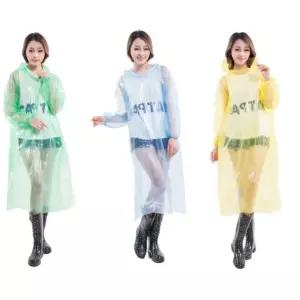 여름 남녀공용 일회용 우의 우비 레인코트 성인용 비옷