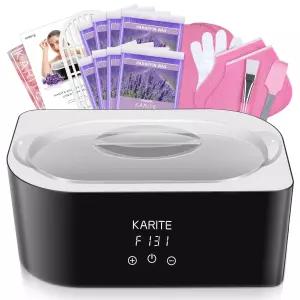 손과 발용 파라핀 기계 Karite 배스 4000ml 워머 보습 키트 자동 타임 및 보온 기능 핸드