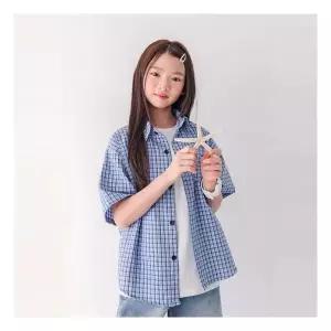 [버블트리]버블트리 틴즈체크남방