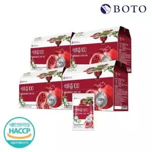 [보뚜] 석류즙 100 80ml 30포 x 4박스