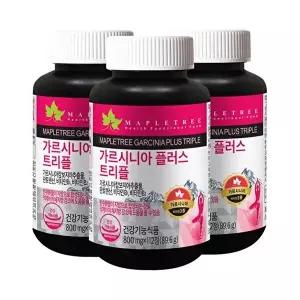 [메이플트리]메이플트리 가르시니아 다이어트 플러스 트리플 112정X3통 24주분
