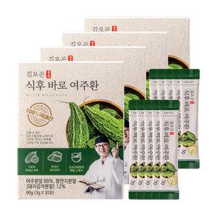김오곤 식후 바로 여주환 3g 120포(4개월분)+체험분10포