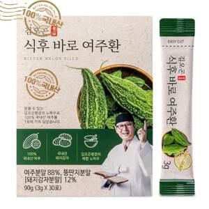 김오곤 원장 식후바로 여주환 여주 돼지감자 건강환 총 4개월분 + 10일분