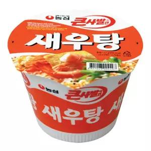 [농심] 새우탕 큰사발 컵라면 16개입
