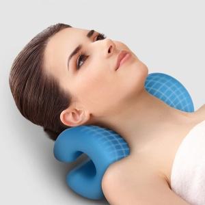 목견인기 닥터 치료기 가정용 목 디스트 협착증 수직 목보호대 일자 거북 목 견인기 교정기 h