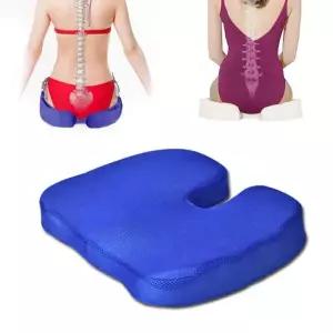 [하프클럽/로아리빙]메모리폼 쿠션 방석 기능성 U타입 도넛 의자 허리 엉덩이 메쉬