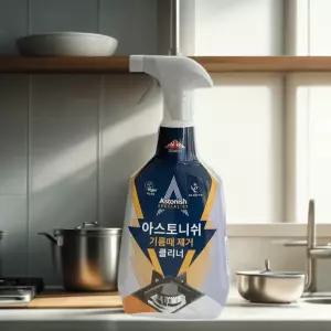 아스토니쉬 후드 필터 가스렌지 전자렌지 기름때 제거제 주방 찌든때 클리너 750ml
