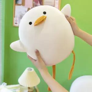 오리 인형 모찌 대형 안고자는 수면 봉제 쿠션 동물 아기쿠션 즈램린
