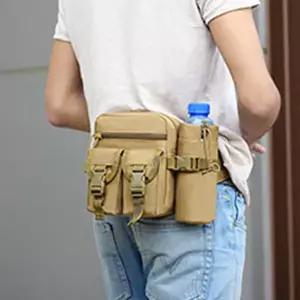 슬링백 다목적 아웃도어 전술용 밀리터리 허리 가방 힙색 남성 여행 등산용 휴대 낚시 등산 가볍