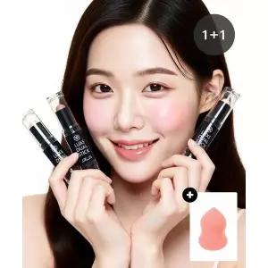 [하프클럽/리르]리르 룩스 듀얼 스틱1+1(+워터퍼프 증정) / 메이크업,쉐딩,하이라이터