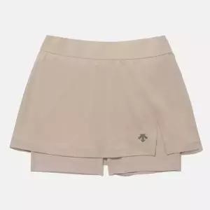 데상트 이너 부착형 랩스커트 SQ222ESK51BEIG 치마 _