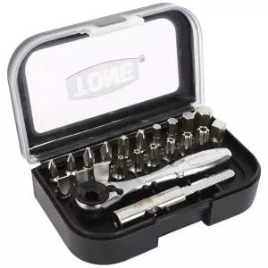 토네-1 4 비트 라쳇 세트 BRS20 22pcs 1EA/수공구/자동차/차량/자전거/가정용/수리/복스알/깔깔이/정비