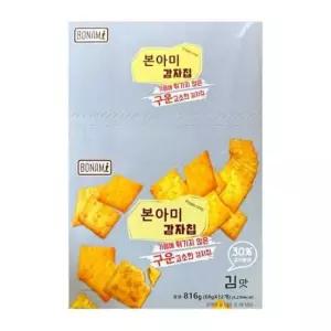 간식 본아미 감자칩 김맛 68g(12개입)