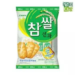 쌀선과 크라운제과 참쌀선과 X 253g 10개