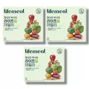 이롬 황성주 박사의 라이프밀 데일리 30g x 14포 동결건조 1일1생식 3박스