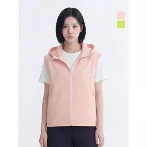 WESTWOOD 여성 스트레치 후드 베스트_WO2WCVT608 2309531