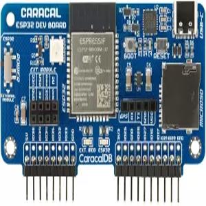 플립퍼 제로용 카라칼 ESP32 Wi-Fi 개발 보드 - MicroSD 슬롯 GPIO 확장 NRF24 CC1101 GPS 헤더