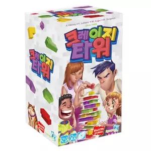 (정품) 크레이지 타워 8세이상 블록쌓기 가족 파티 보드게임