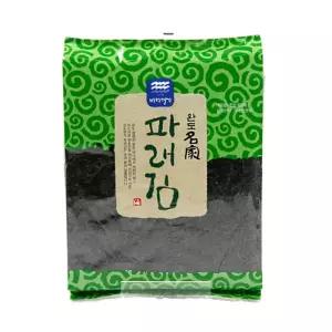 완도명가지주식파래김100장 맛있는 파래 국산 국내 국내산 완도