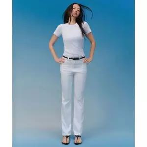 MUSINSA STANDARD WOMAN [쿨탠다드] 우먼즈 스트레이트 데님 팬츠 [화이트]
