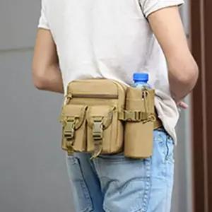 [하프클럽/셀럽하우스]다목적 밀리터리 허리 가방 아웃도어 슬링백 전술용 힙색 남성 여행