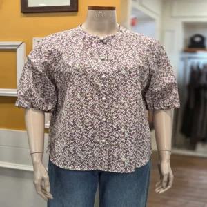 [BCBG]BCBG 넬로 면 블라우스 B5C7B414
