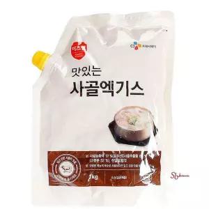 사골 엑기스 1kg 농축액 찌게소스 떡국소스uvw552