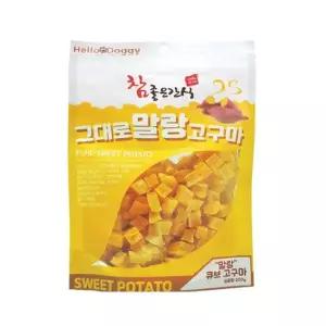 헬로도기 참좋은간식 그대로 말랑 큐브 고구마 250g
